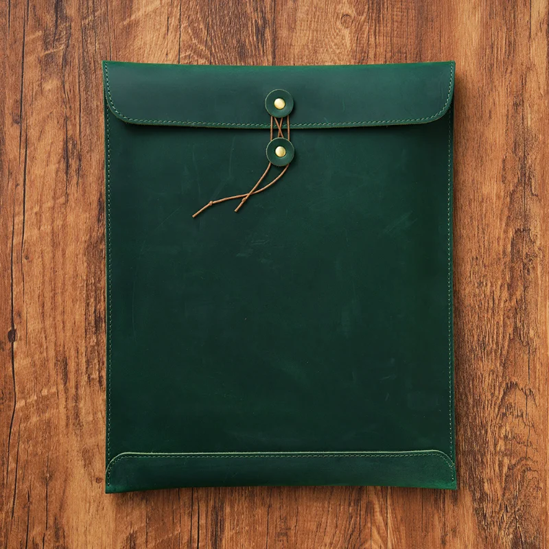 Oem odm винтажная кожаная сумка-портфель - Фотография_4