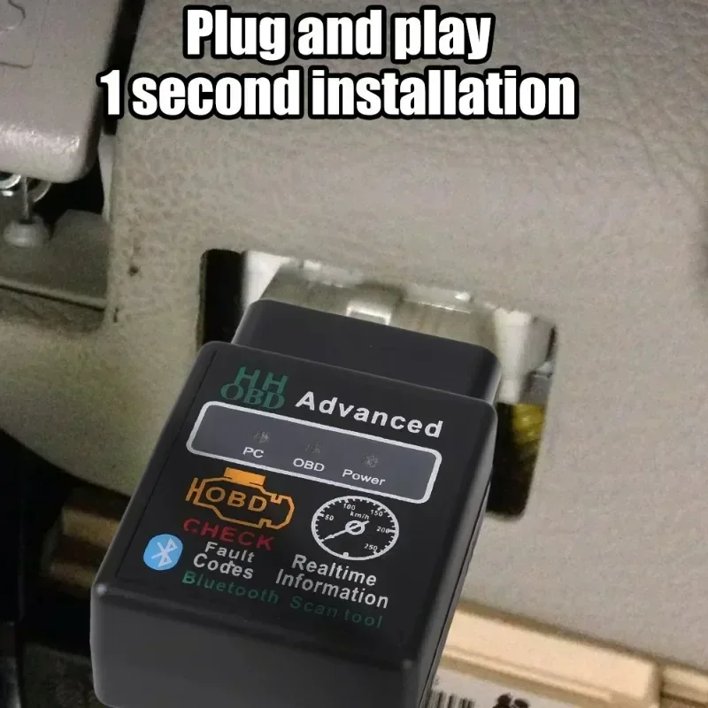 Bluetooth-совместимый автомобильный сканер obd2 elm327 v1 - Фотография_5