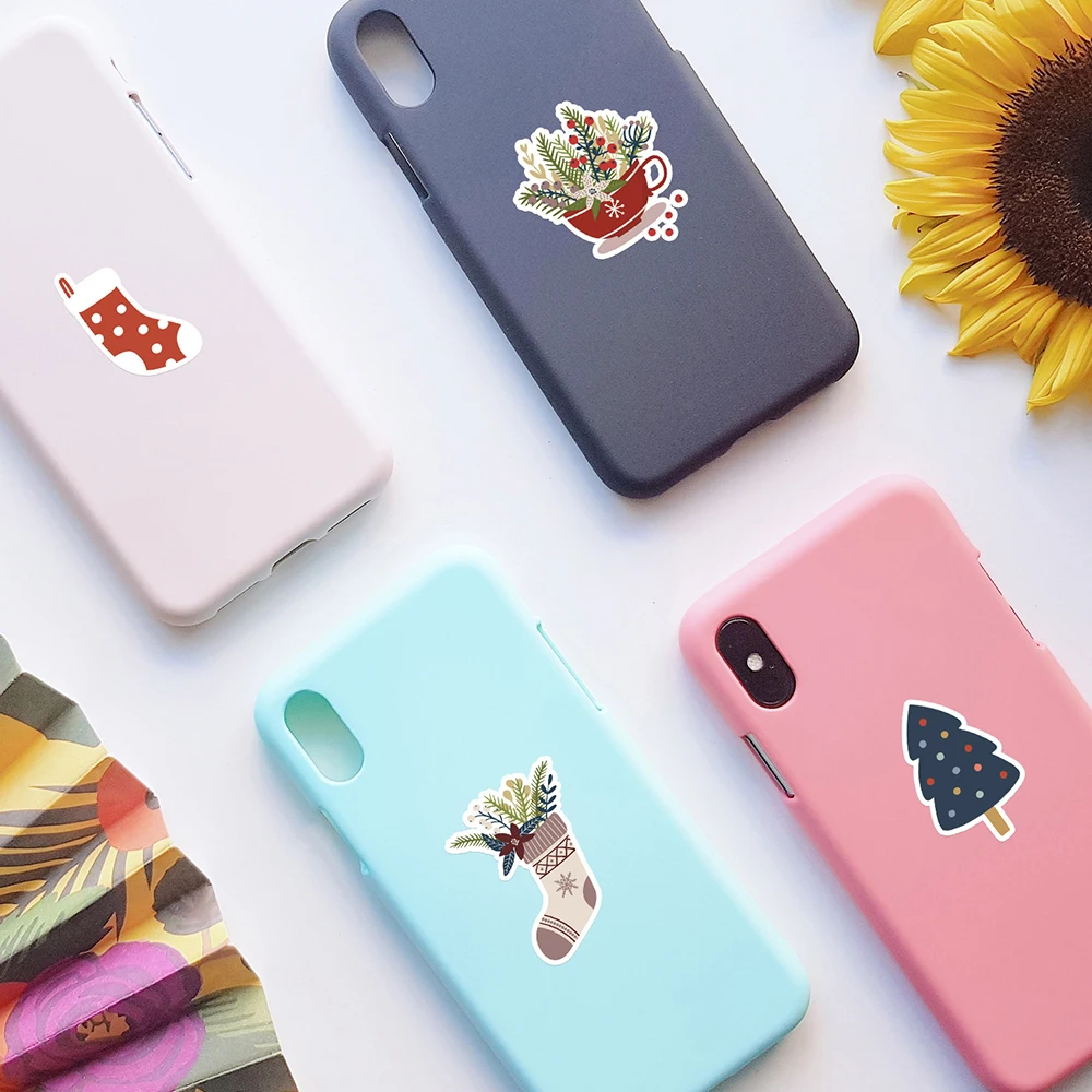 Новогодние мультяшные наклейки - Фотография_4