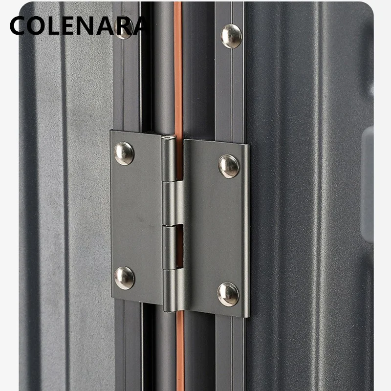 Мужской чемодан colenara с алюминиевой рамой - Фотография_2