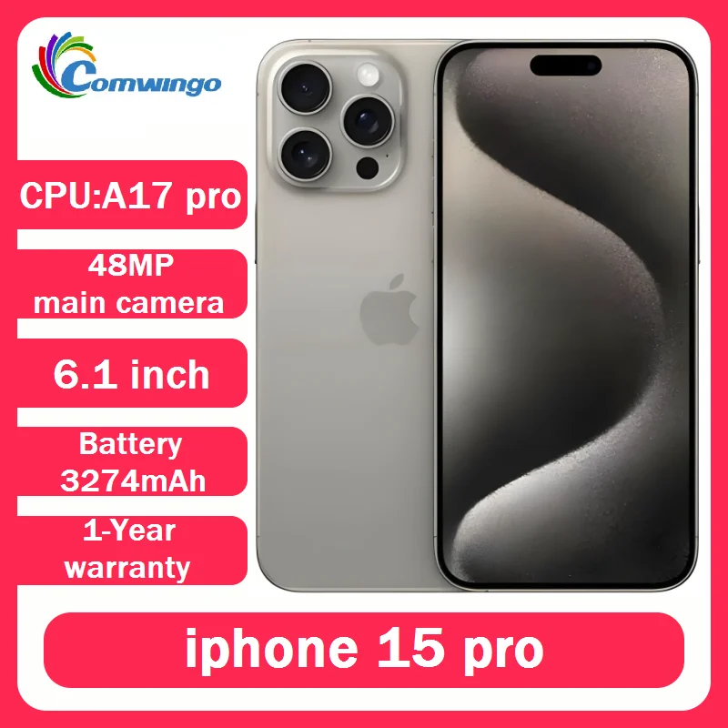 Оригинальный iphone 15 pro dual esim 6.1