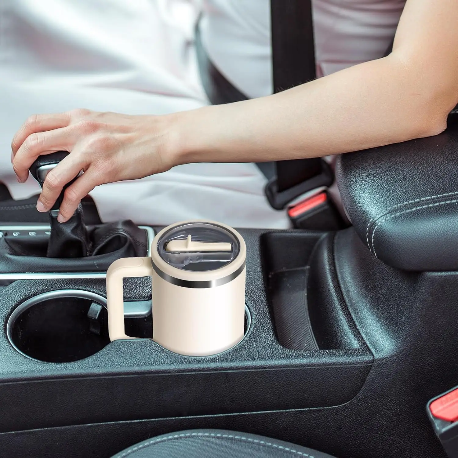 Откидная соломенная герметичная крышка на 40 унций для stanley h2.0 - Фотография_6