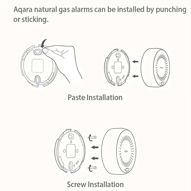 Умный детектор природного газа aqara zigbee 3 - Фотография_4