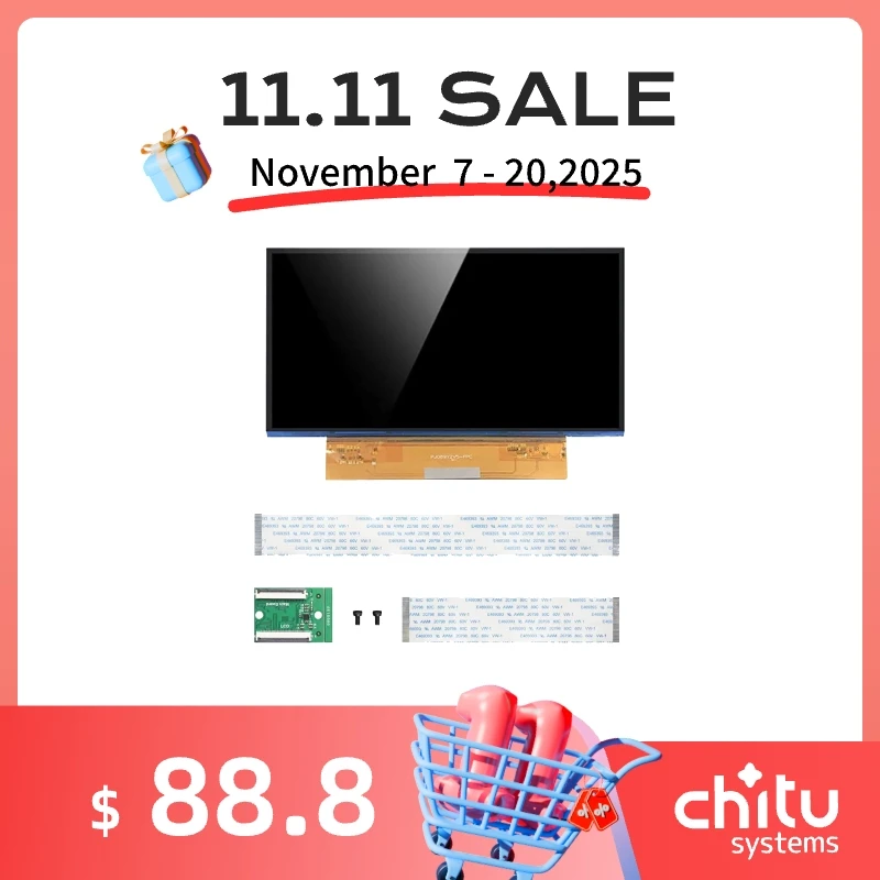 Монохромный жк-экран pj089y2v5 anycubic photon mono x 8