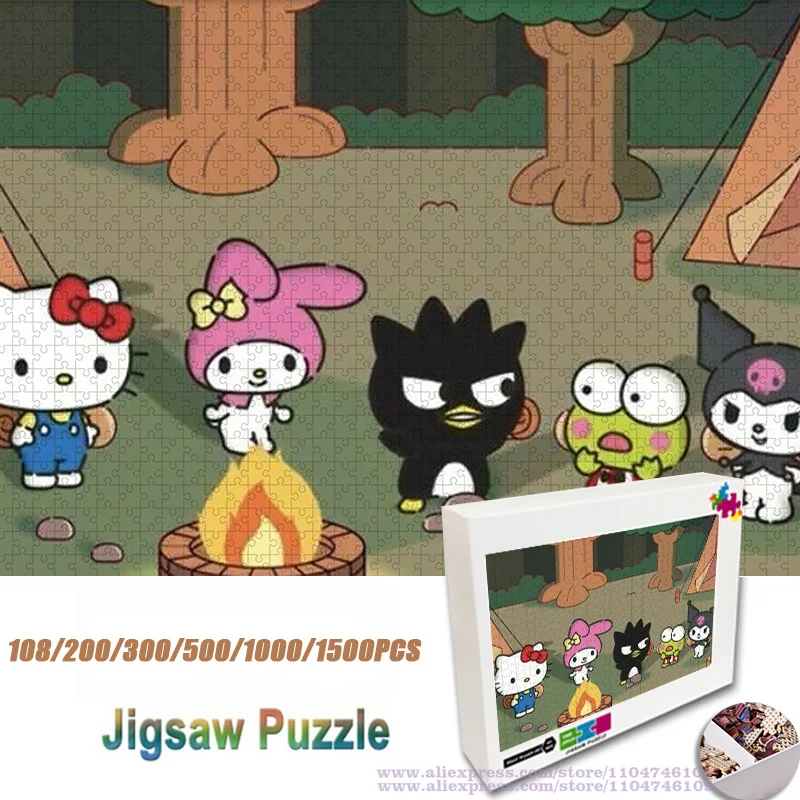 Пазл с персонажами sanrio
