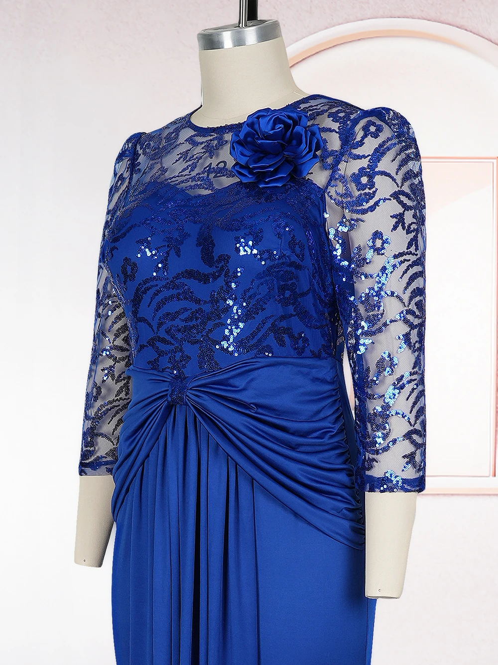 Африканские вечерние платья больших размеров для женщин - Фотография_6