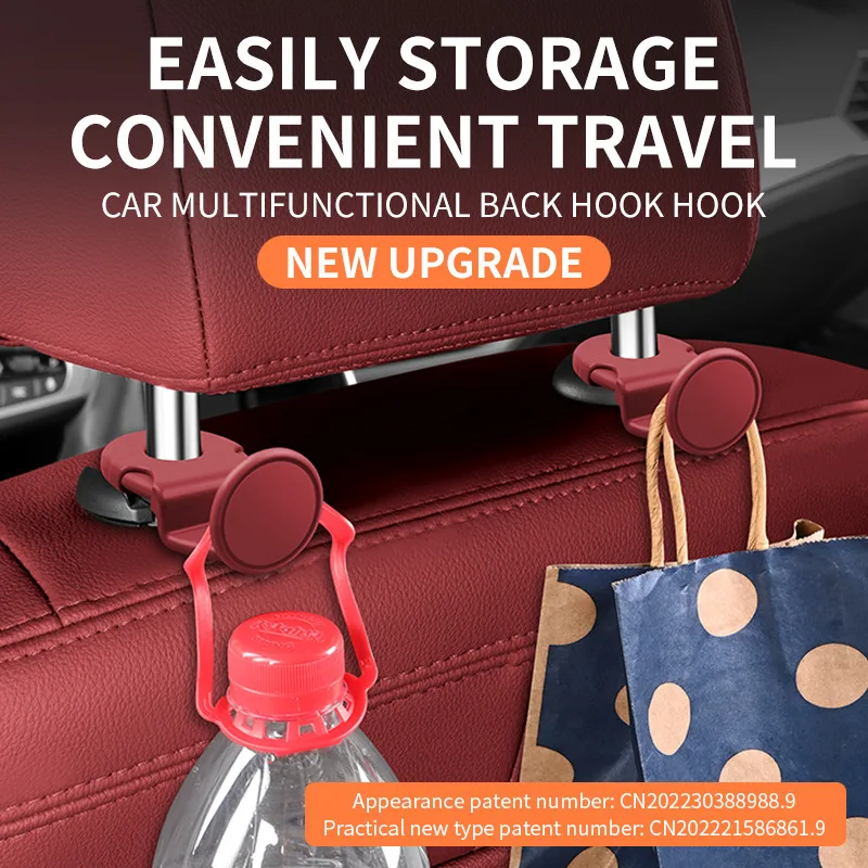 Автомобильный подвесной крючок для хранения - Фотография_4