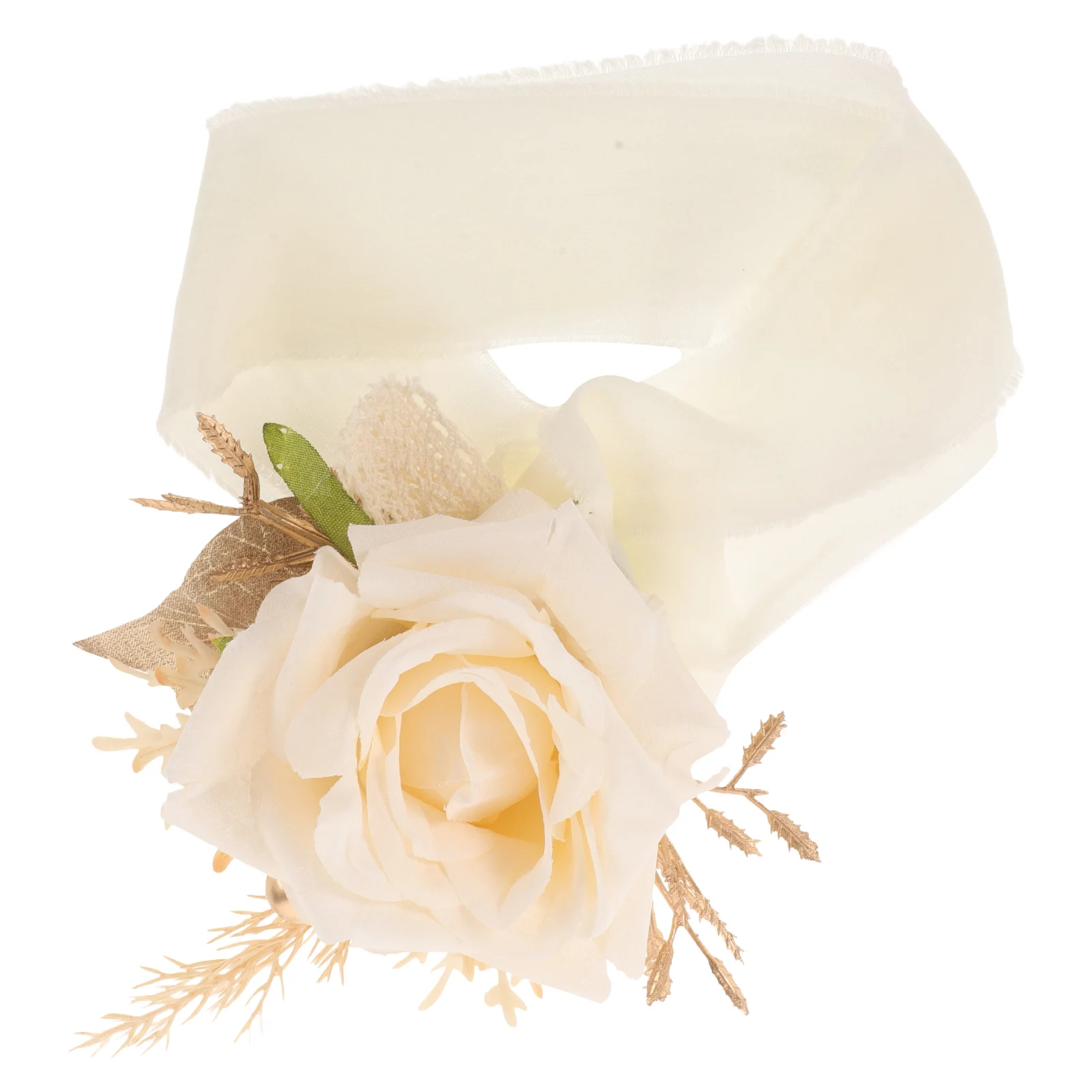 Брошь с цветком розы