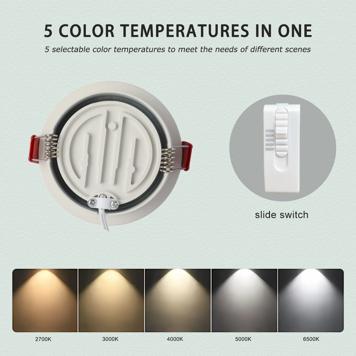 Matter/5 cct переключаемый встраиваемый - Фотография_4