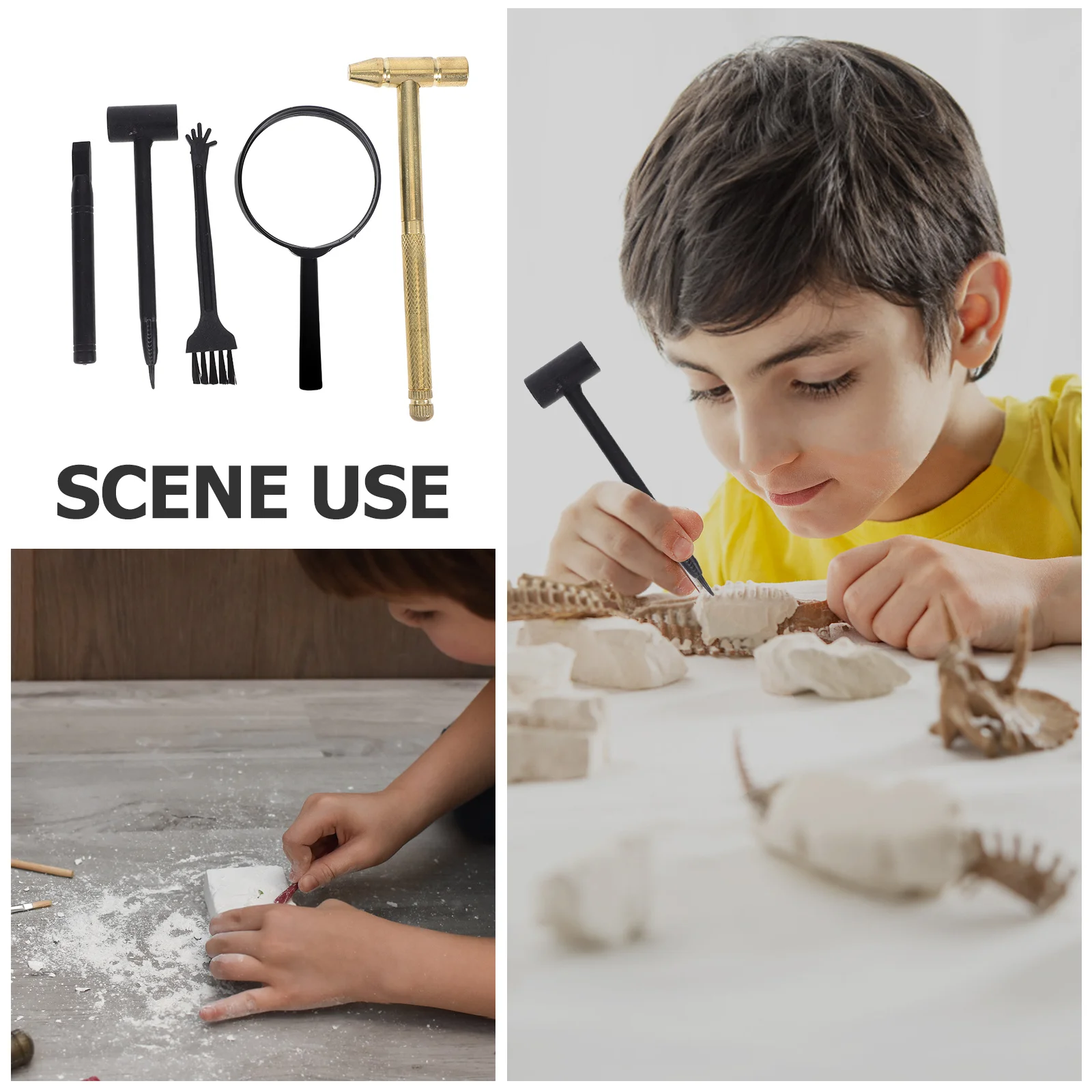 1 комплект, детские инструменты для археологических раскопок - Фотография_5