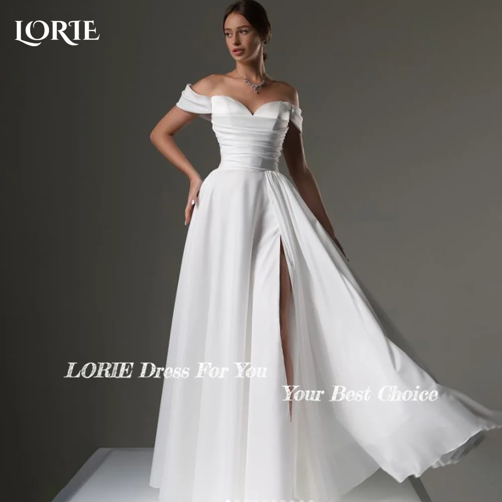 Lorie свадебное платье с разрезом в форме сердца - Фотография_2