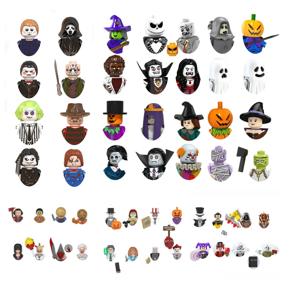 Kf6173 хэллоуин фильм ужасов строительные