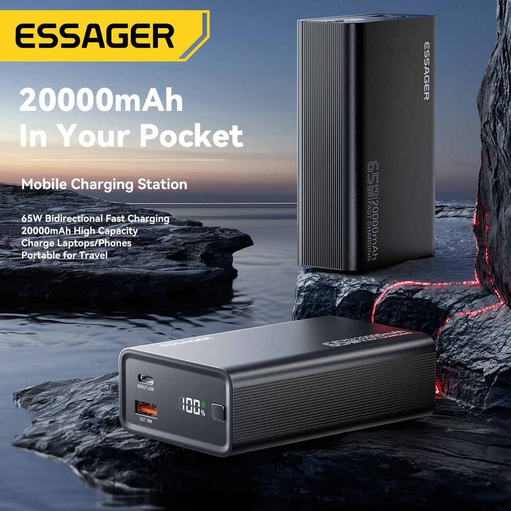 Essager power bank 20000 мач портативный - Фотография_4