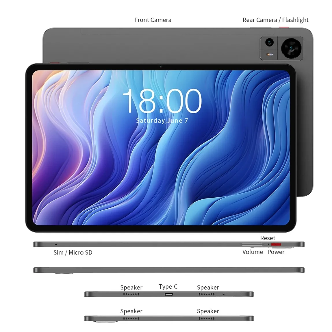 Teclast t60 12-дюймовый 2k-планшет - Фотография_6