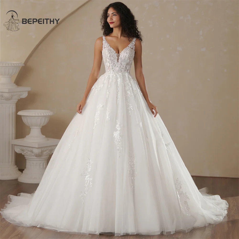 Свадебные платья трапециевидной