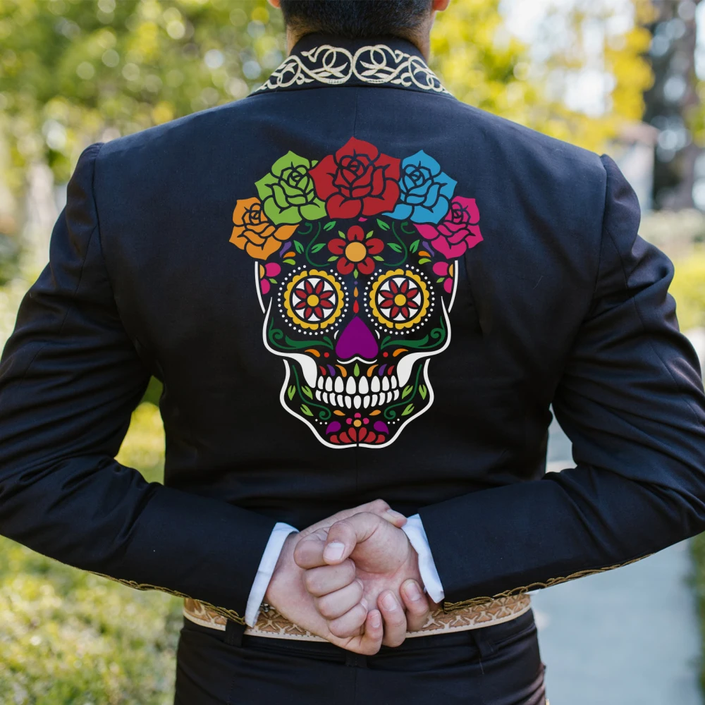 12 в мексике сахарный череп звездная - Фотография_6