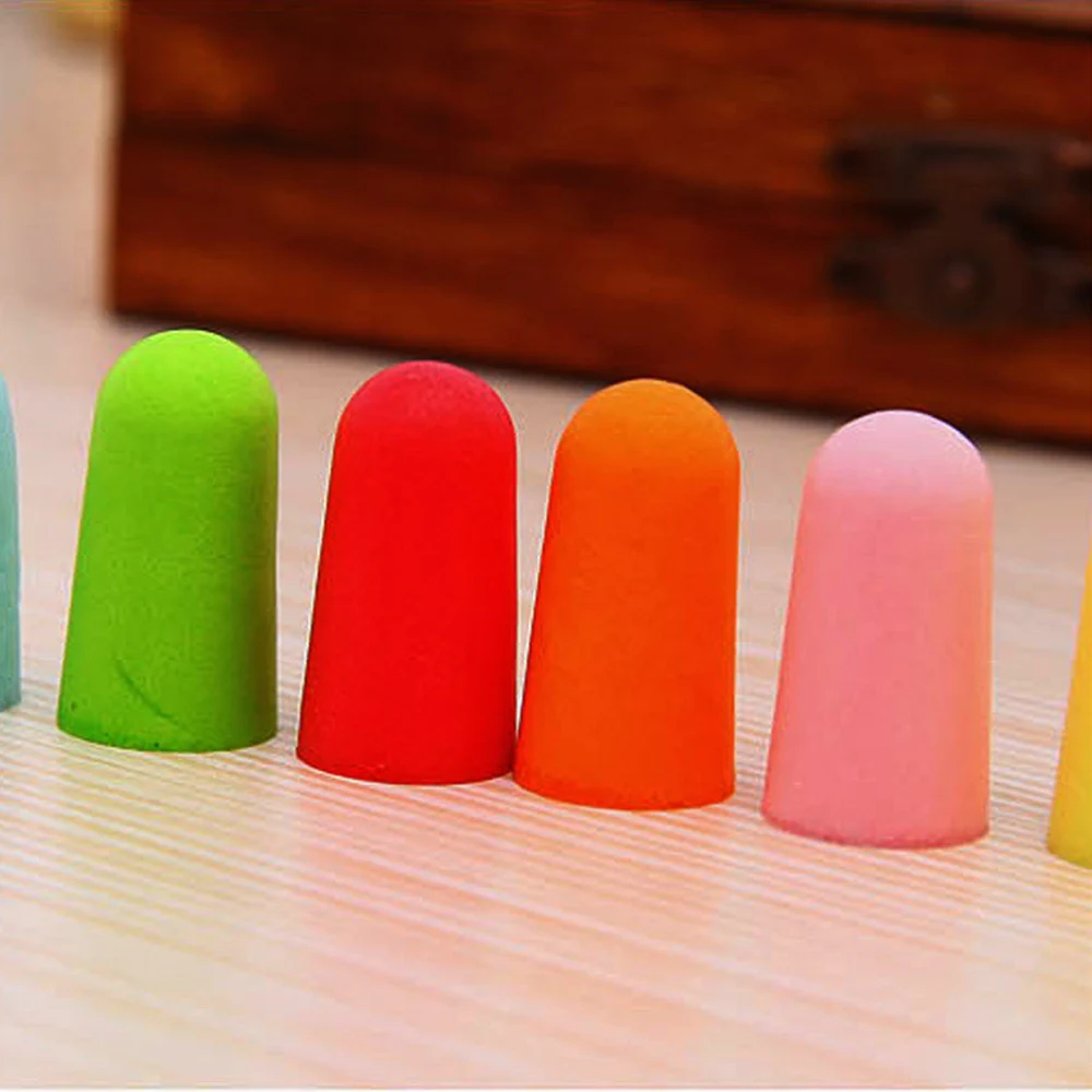 10 пар комфортных беруш из мягкой пены