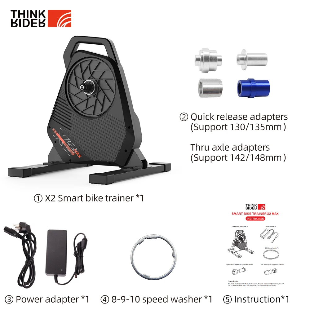 Thinkrider x2max smart bike trainer - Фотография_5