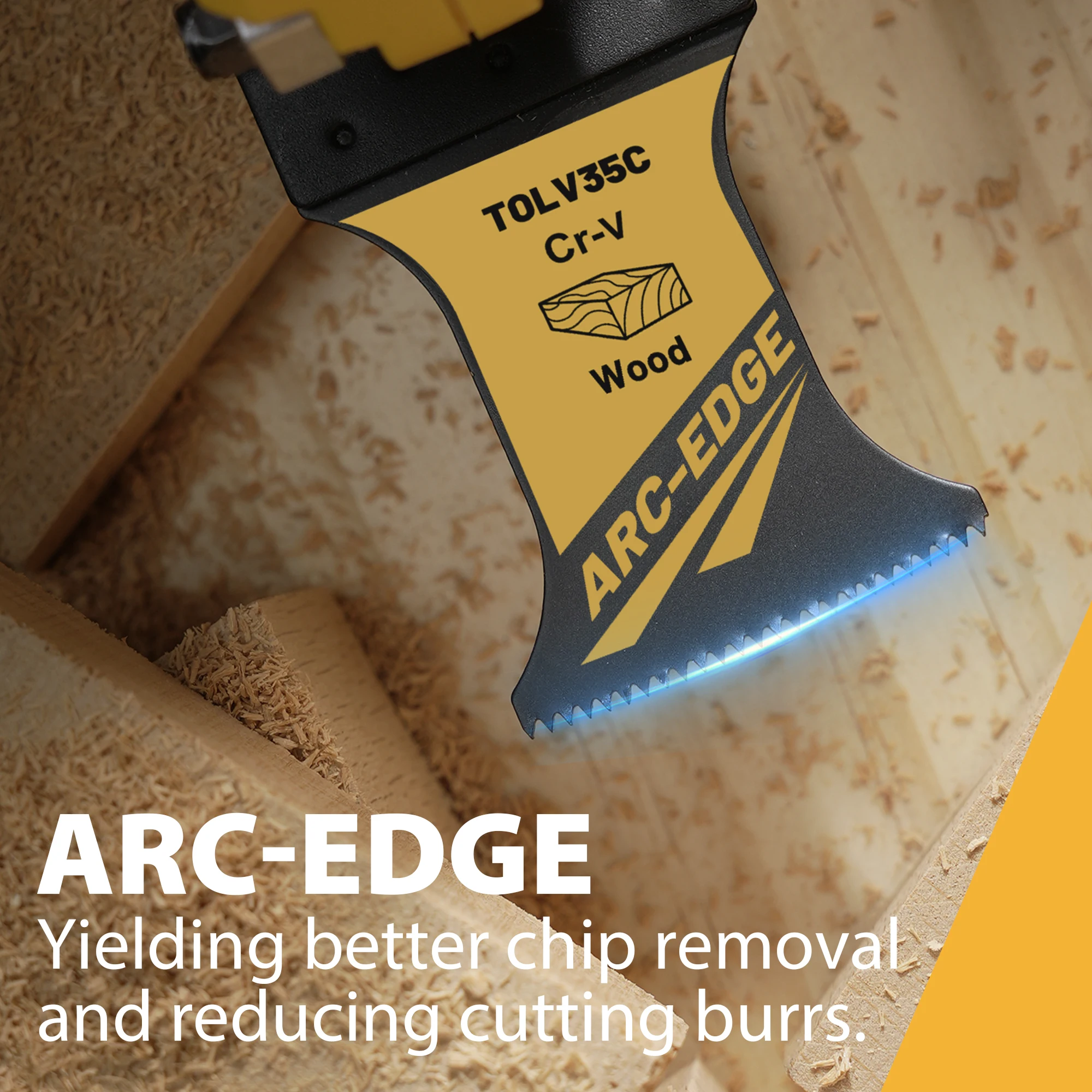 Набор осциллирующих пильных полотен с дуговой кромкой - Фотография_4