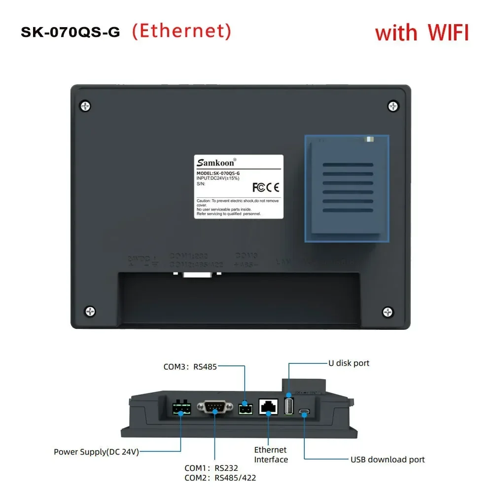 Samkoon 7-дюймовый hmi с ethernet