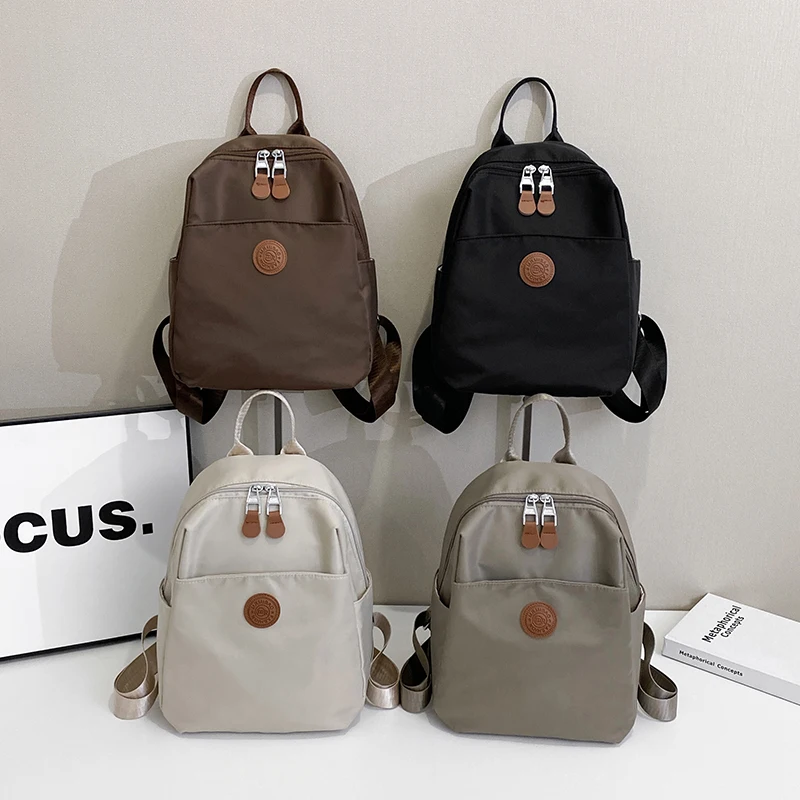 Новый водонепроницаемый нейлоновый тканевый женский рюкзак - Фотография_3