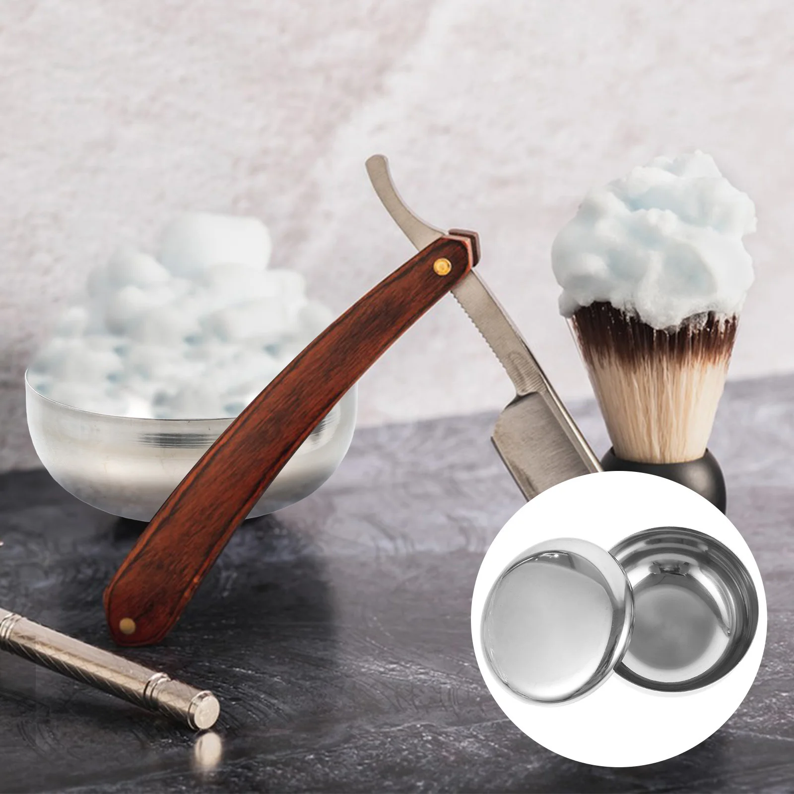 Чаша для бритья из нержавеющей стали - Фотография_3