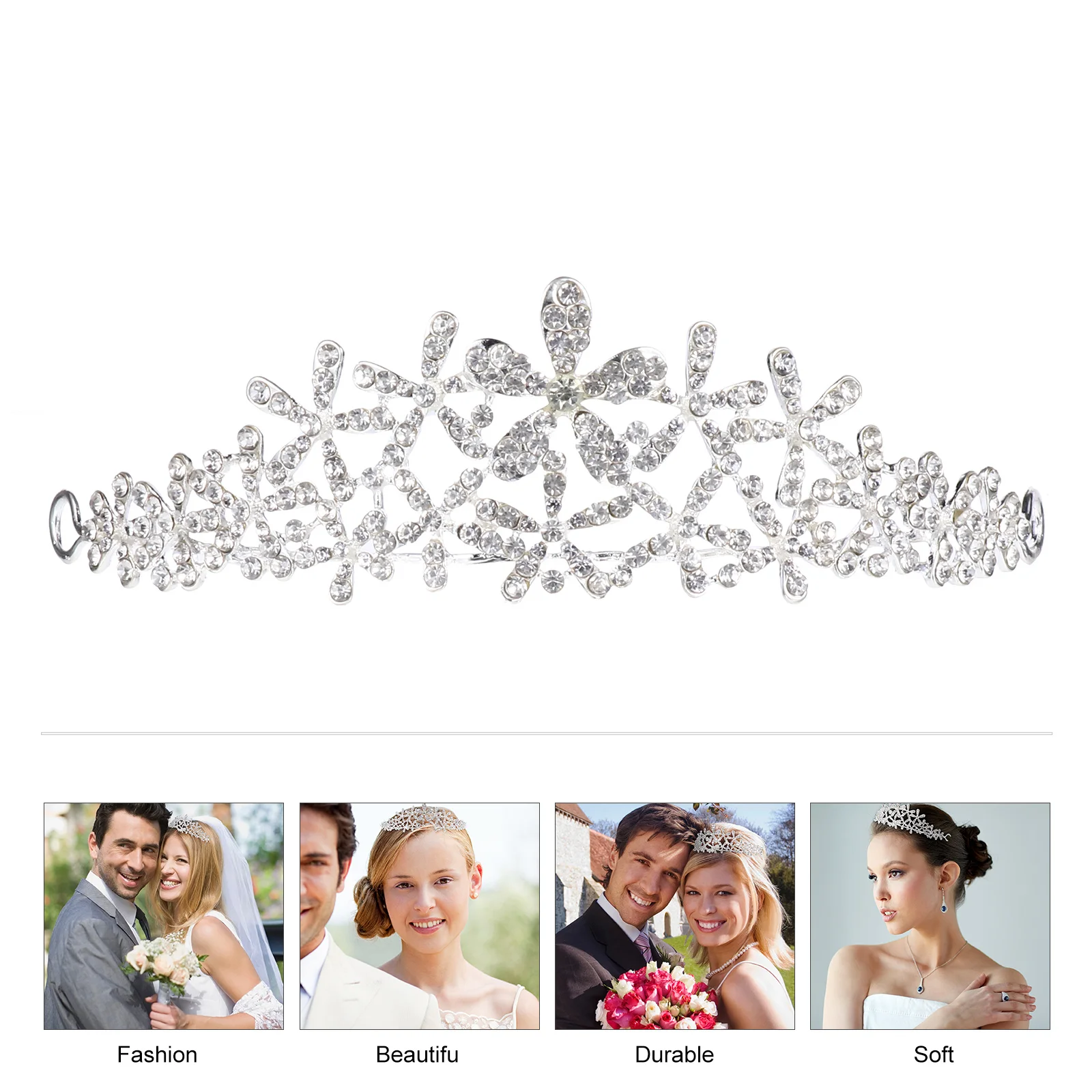 Свадебная корона из сплава - Фотография_4