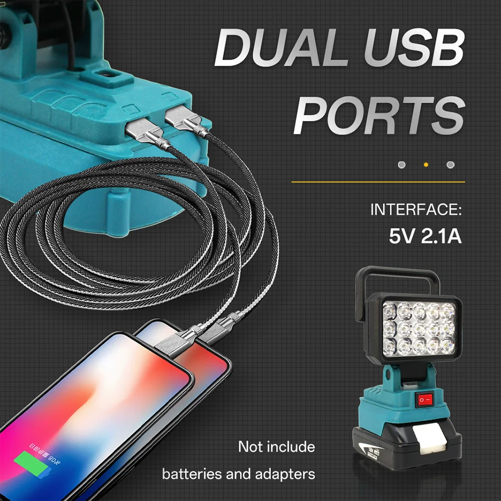 15-светодиодный автомобильный рабочий фонарь - Фотография_2
