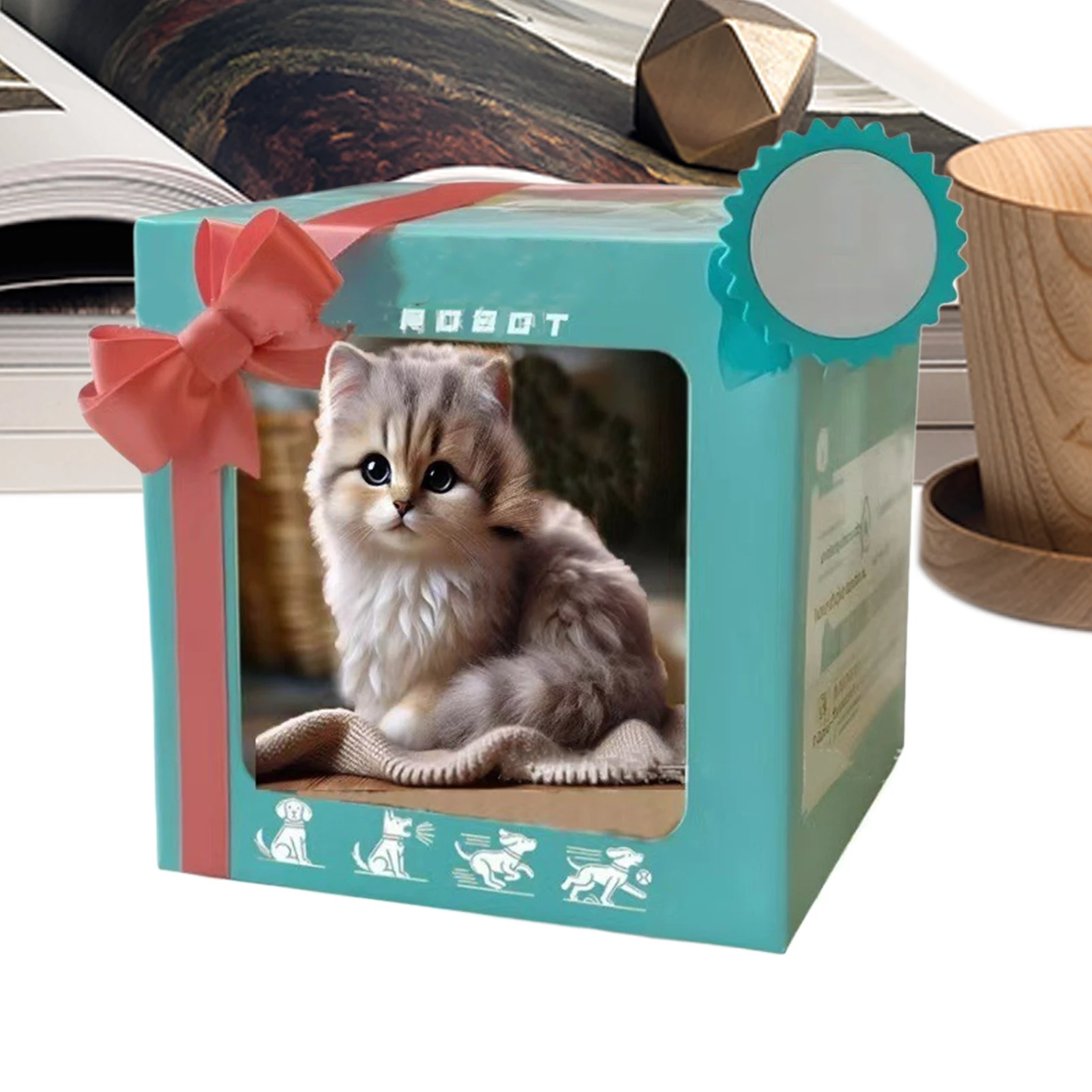 Реалистичная робот-игрушка для кошек для детей - Фотография_3
