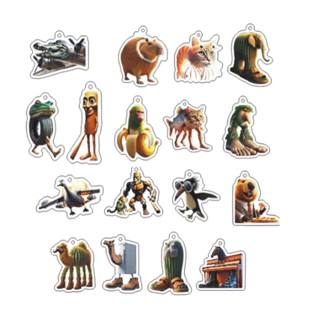 Брелок tralalero tralala brainrot tung tung sahur - Фотография_5