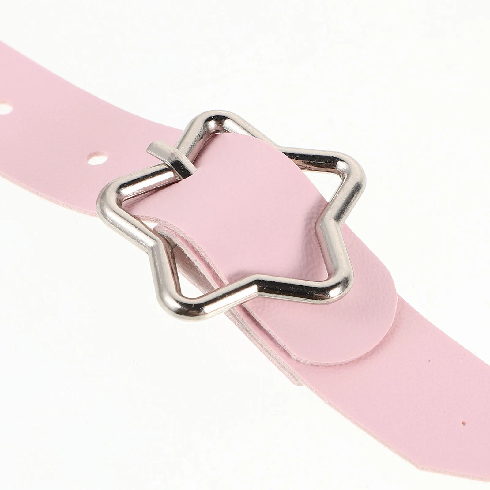 Черные цветочные металлические пряжки в форме сердца и звезды - Фотография_3