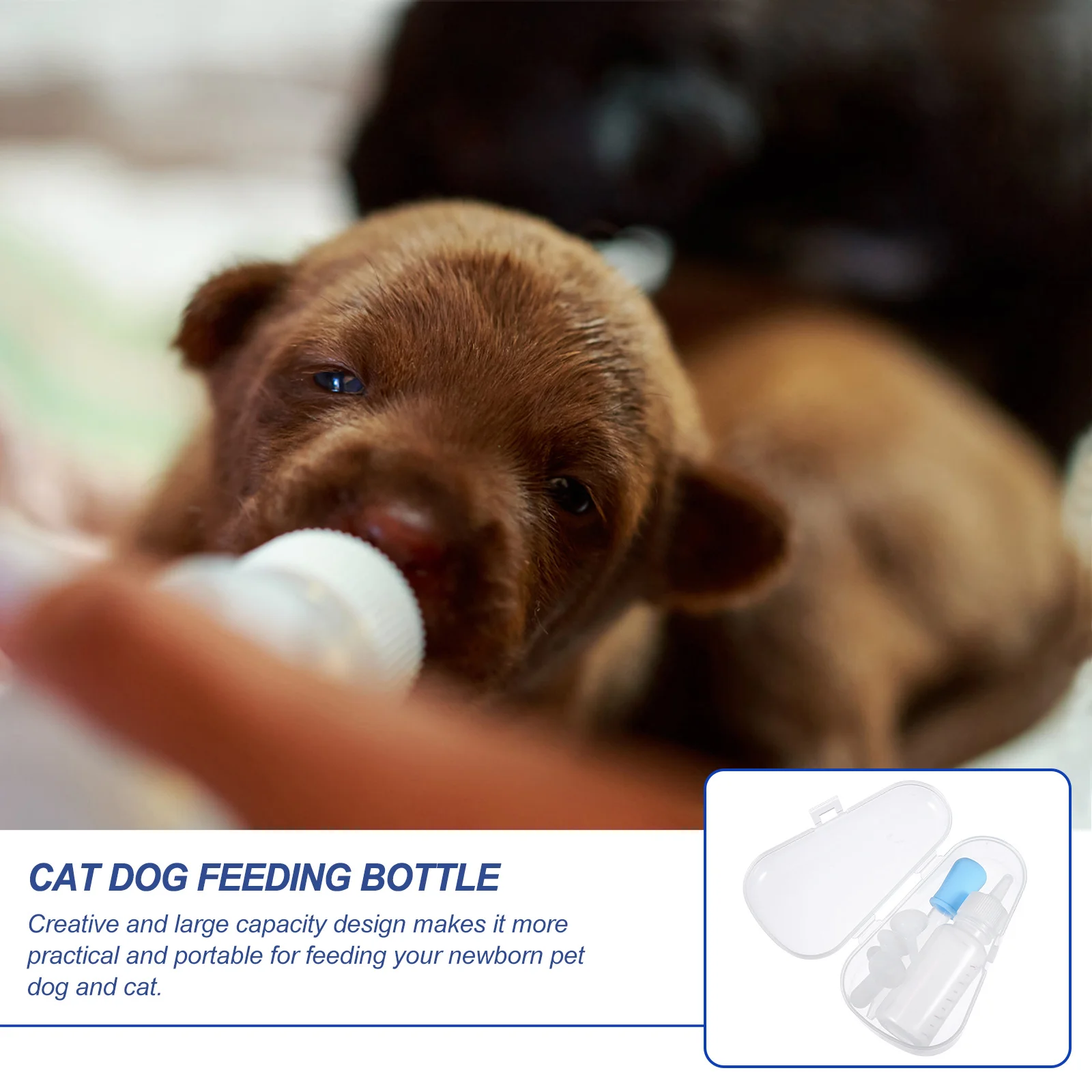 1 комплект, бутылочка для кормления домашних животных - Фотография_3