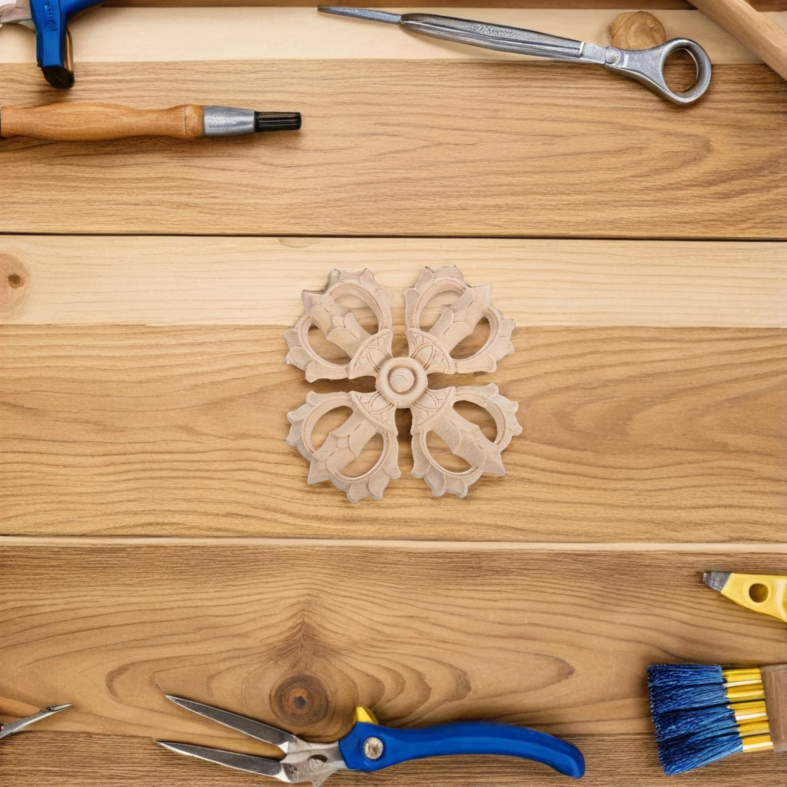 Элегантные деревянные аппликации ручной работы - Фотография_2