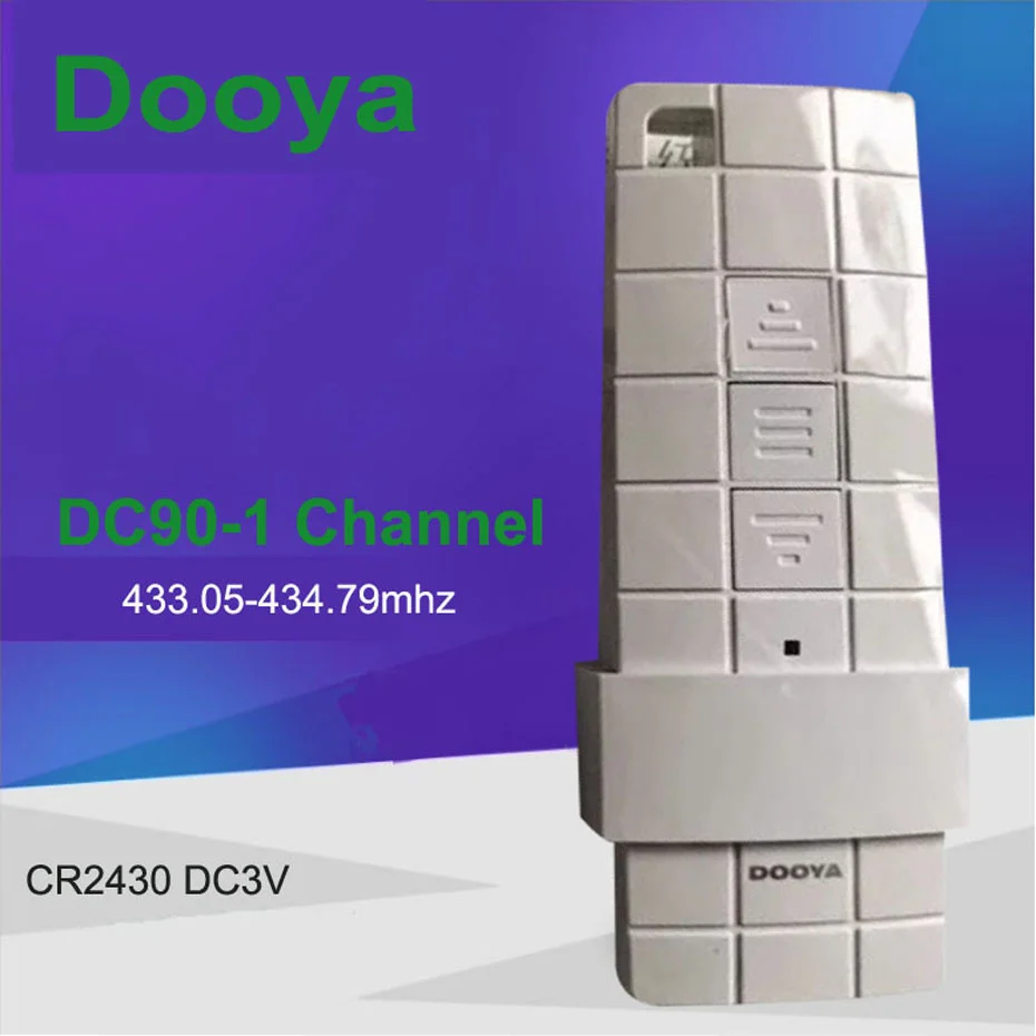 Оригинальный одноканальный передатчик dooya dc90 для двигателей dooya