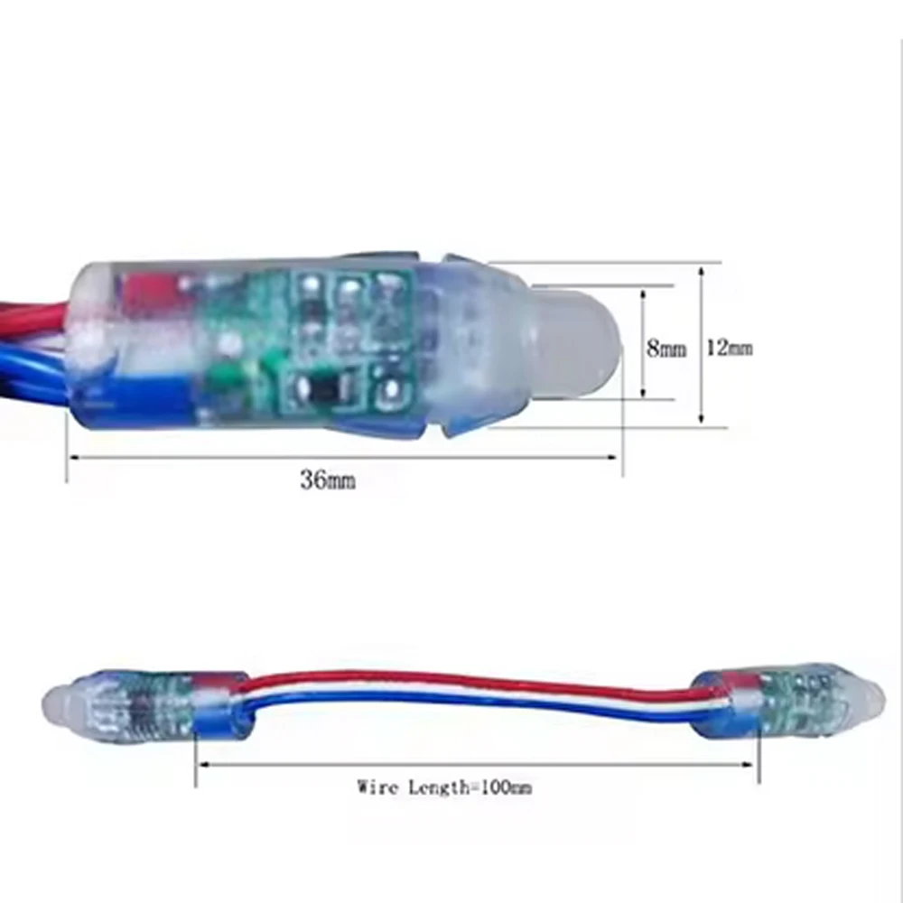 Ws2811 rgb светодиодные ленты 12 - Фотография_6