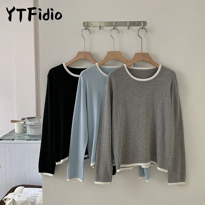 Ytfidio 100% хлопок женская рубашка