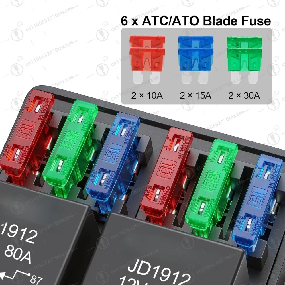 Блок реле с предварительно проводными предохранителями 12 в - Фотография_2