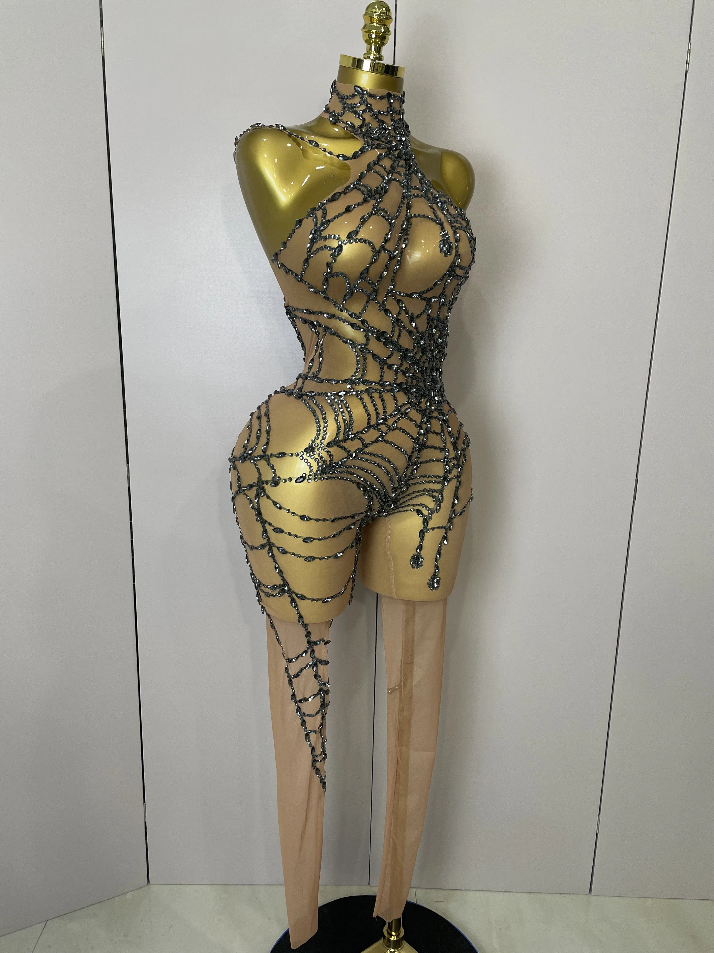 Сексуальный сетчатый комбинезон - Фотография_5