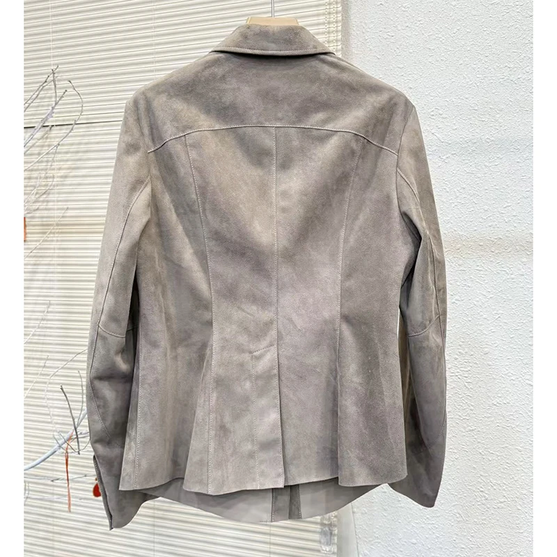 Натуральная замшевая куртка - Фотография_3