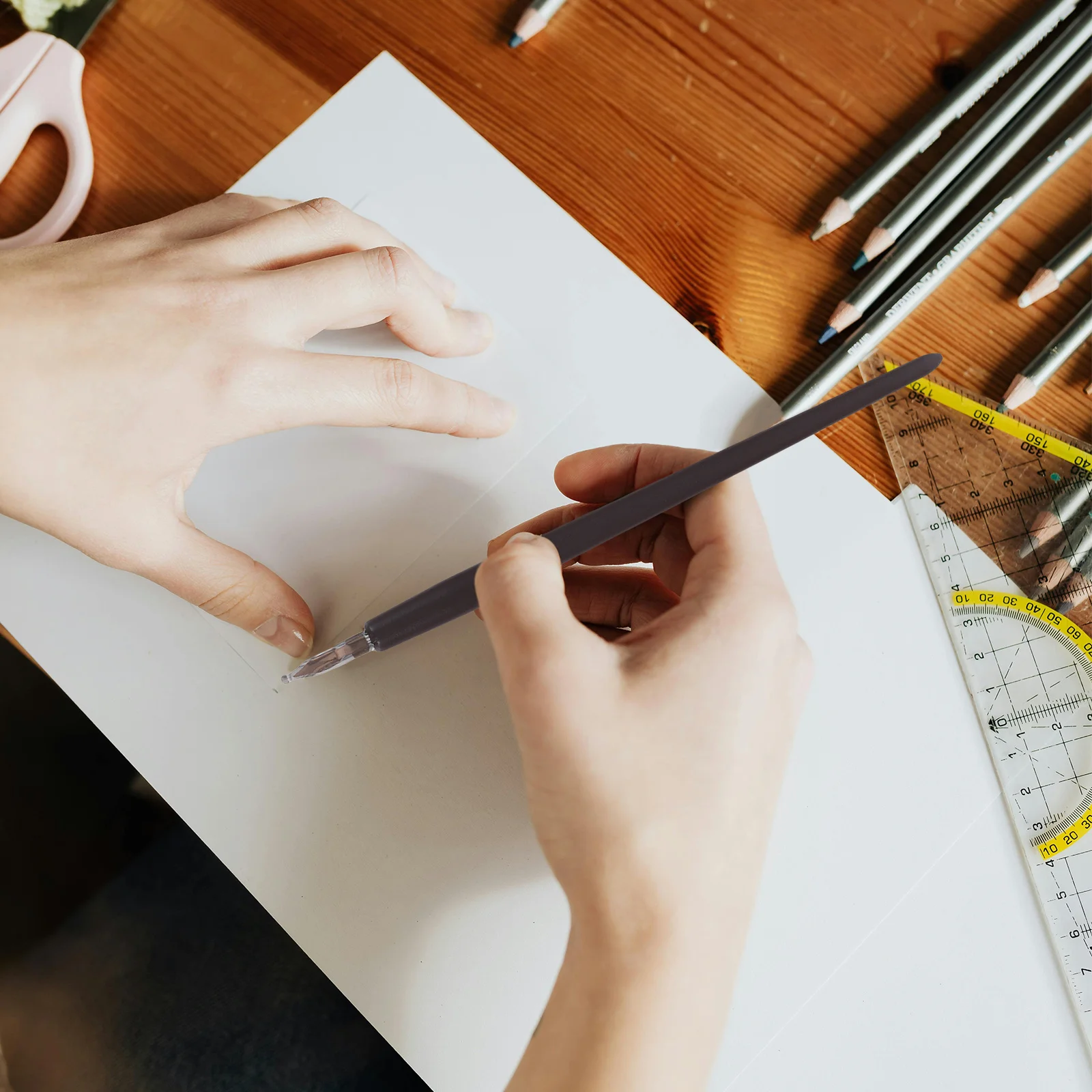 Набор деревянных ручек в винтажном стиле - Фотография_6