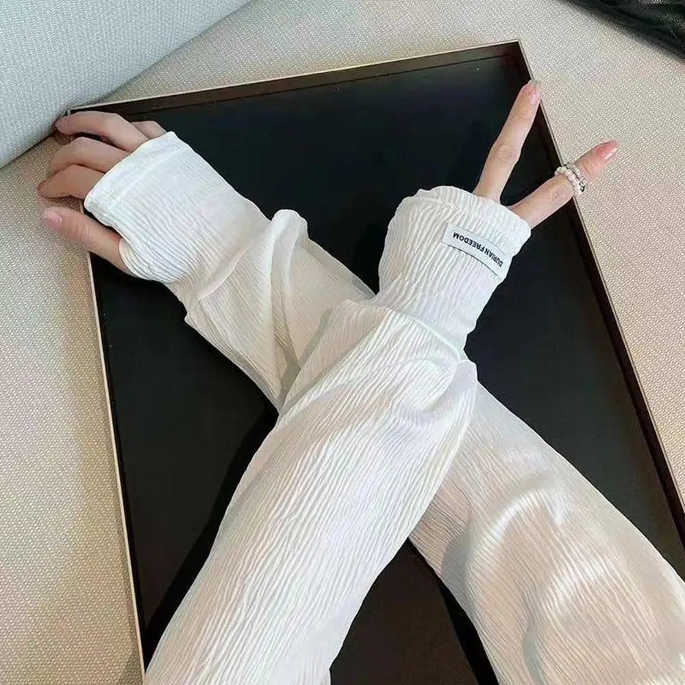 Модные свободные тонкие перчатки со льдом - Фотография_3