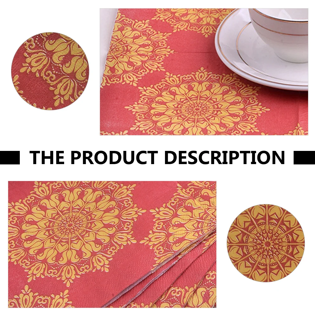 Свадебные салфетки с принтом - Фотография_4