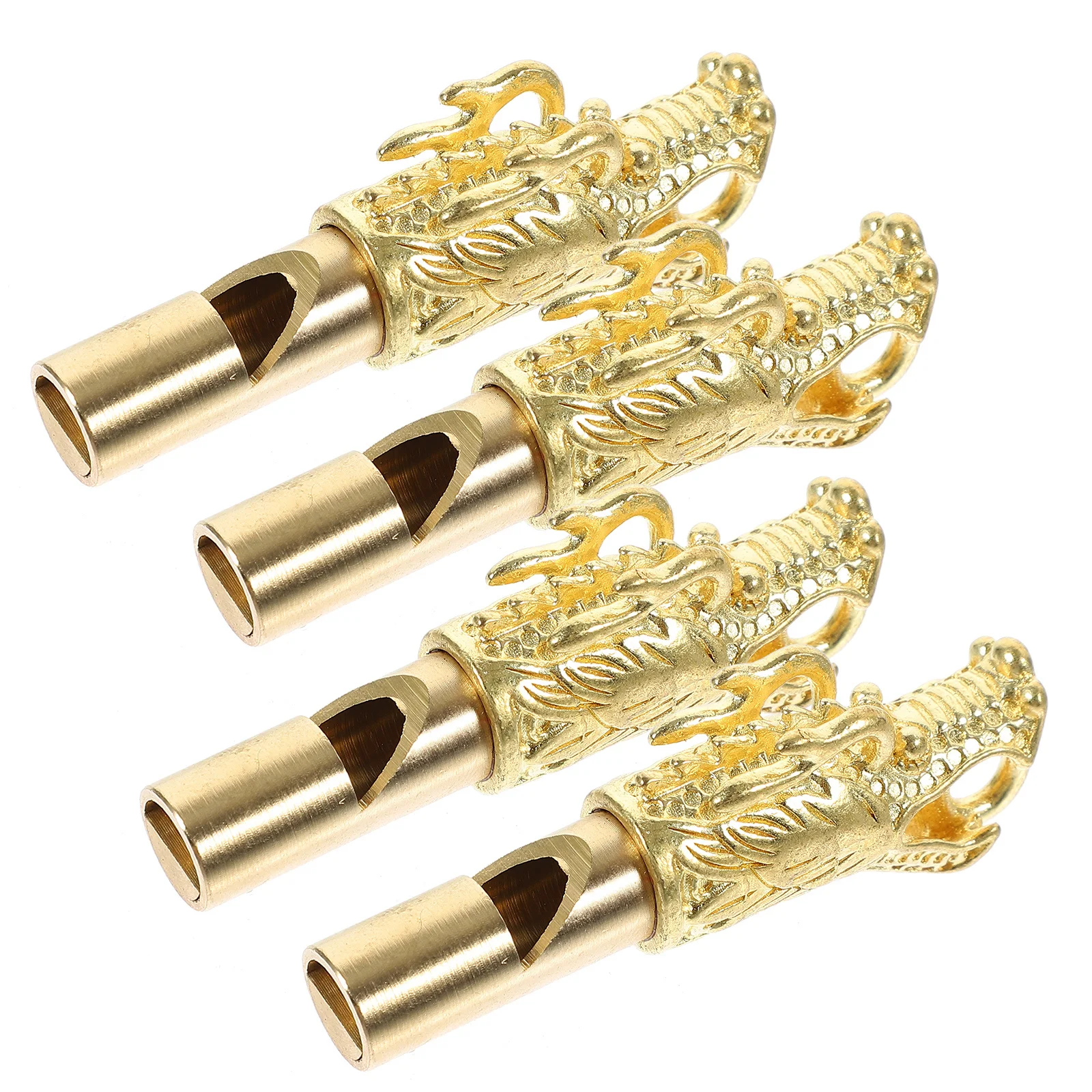 Латунный свисток с головой животного - Фотография_6