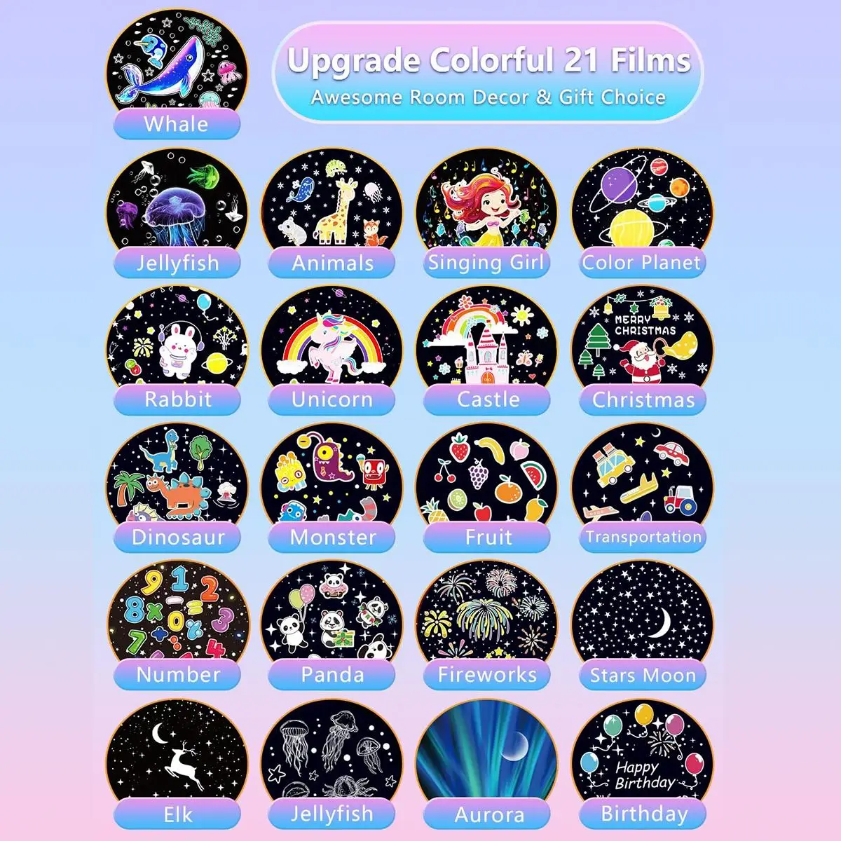 Проектор crown galaxy 21 в 1 световой - Фотография_3