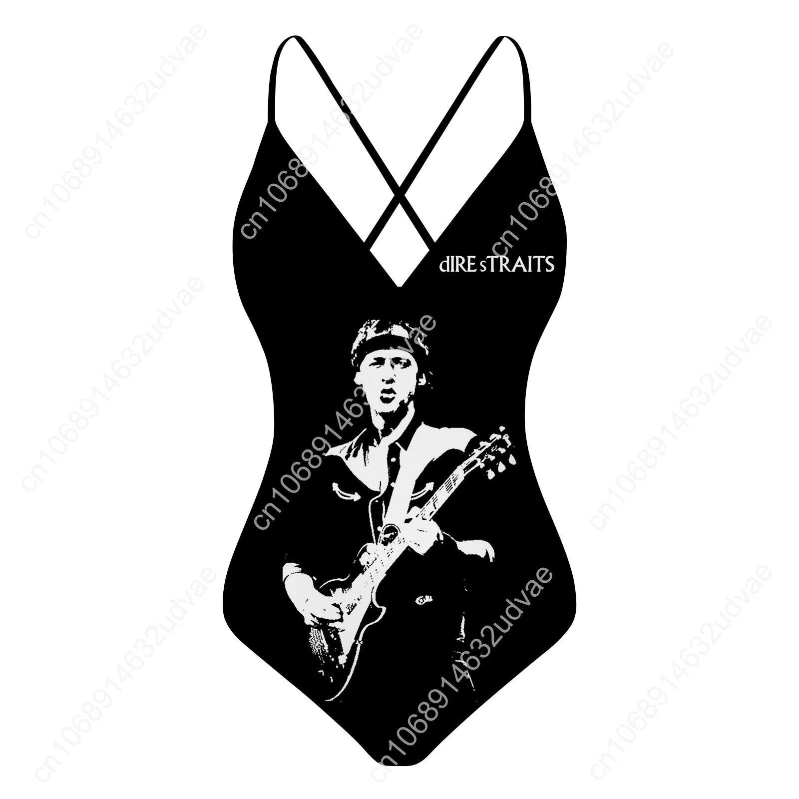 Dire straits купальник с v-образным вырезом и лямкой на спине - Фотография_2
