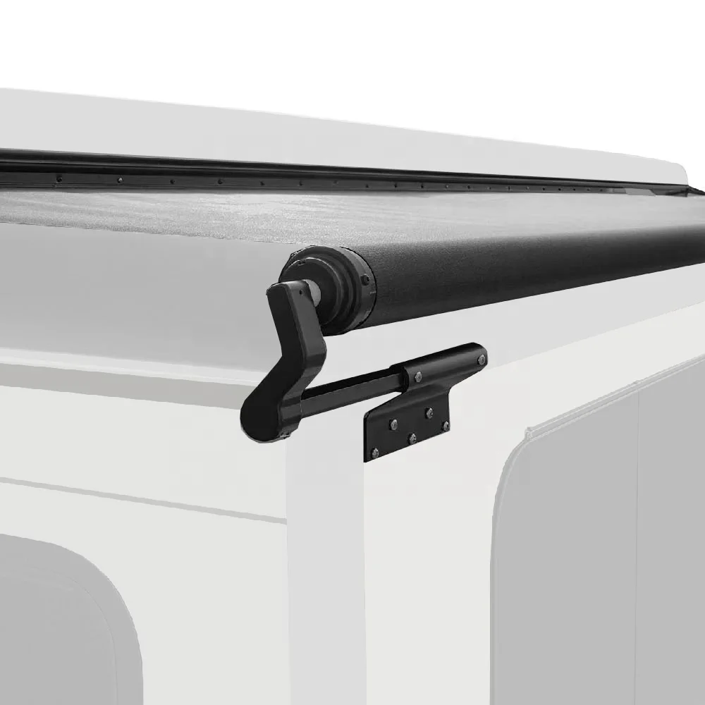 Stlf awnlux черный модульный навес с выдвижной защитой для автофургонов