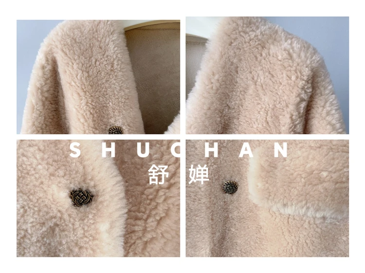 Женское пальто из 100% шерсти - Фотография_6