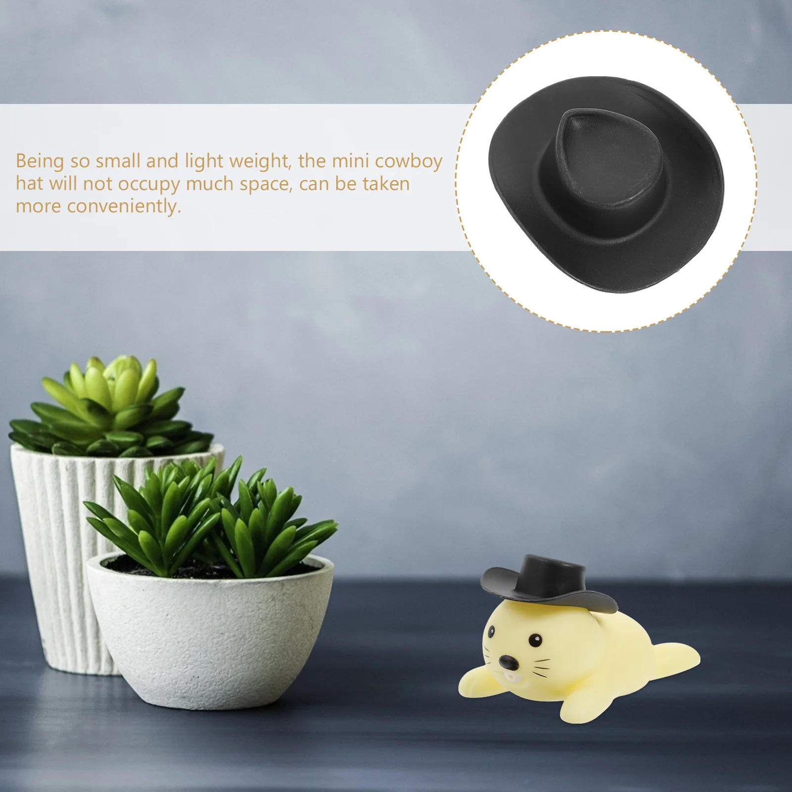 Миниатюрные ковбойские шляпы для вечеринок - Фотография_5