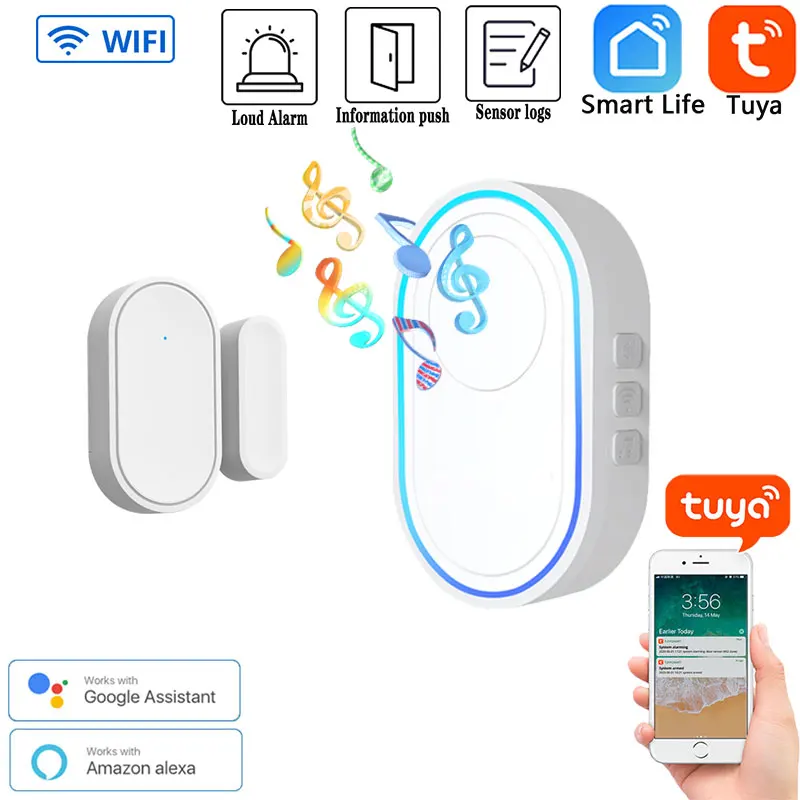 Беспроводная сигнализация tuya с wi-fi