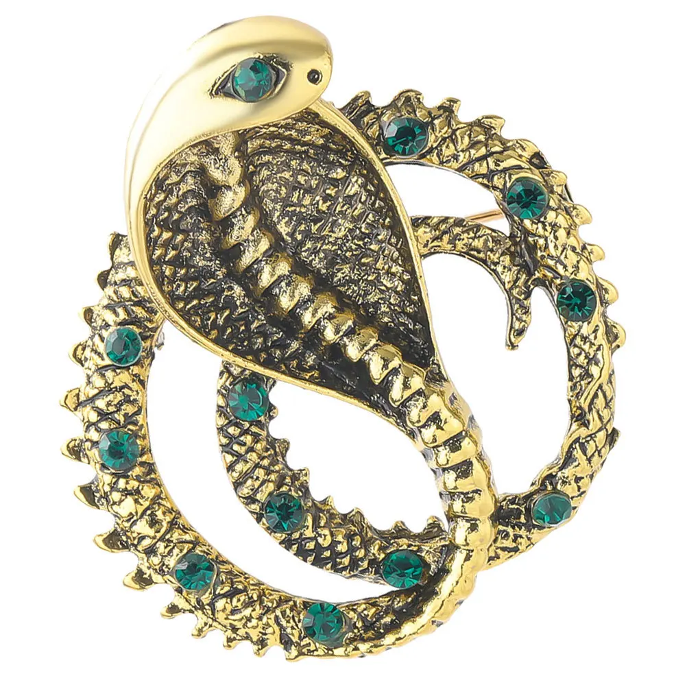 Брошь в форме змеи - Фотография_2